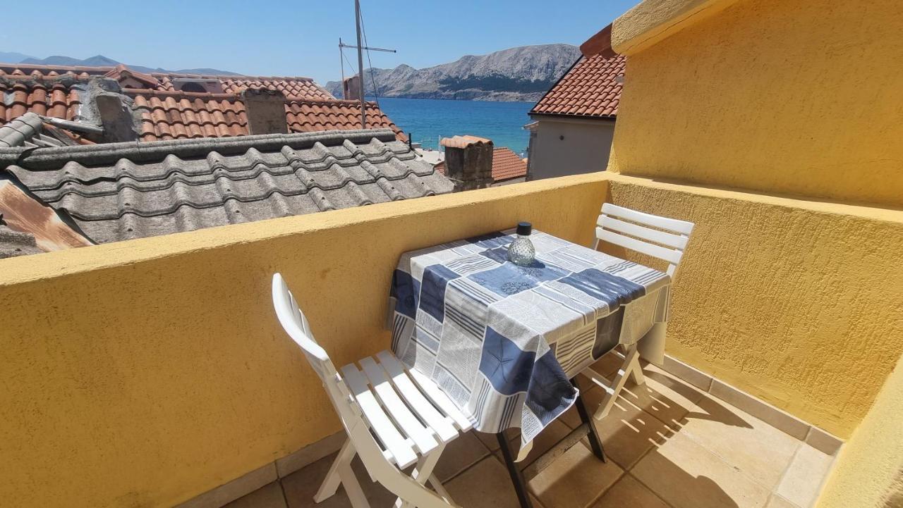 Apartment Igor With Balcony And Sea View 巴斯卡 外观 照片